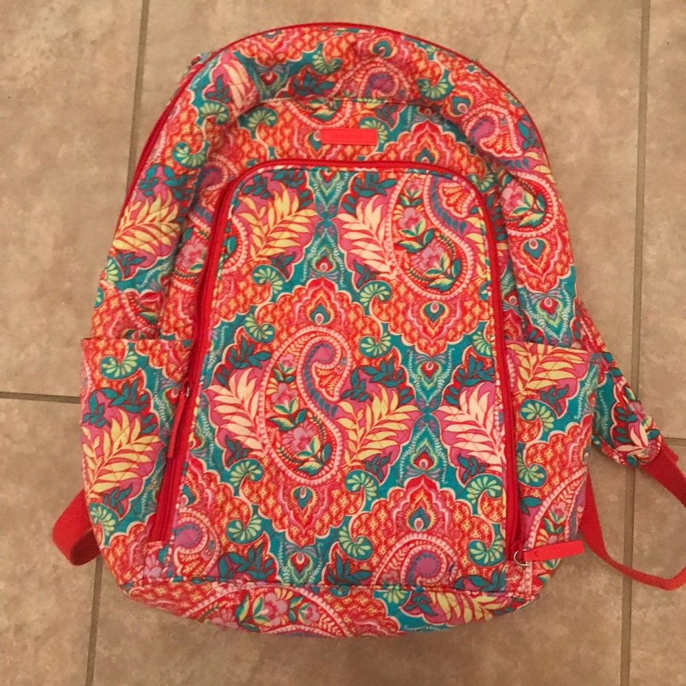 Vera Bradley campus backpack-Paisley in Paradise